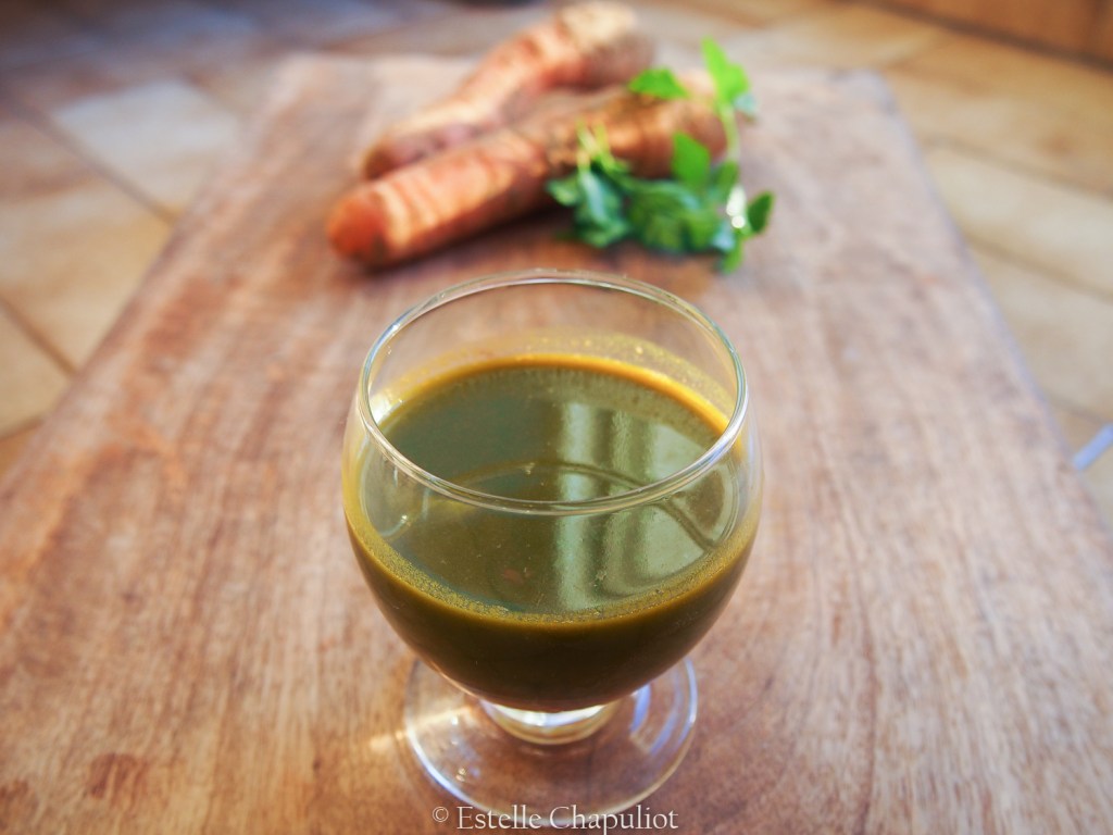 Jus carottes - persil - gingembre