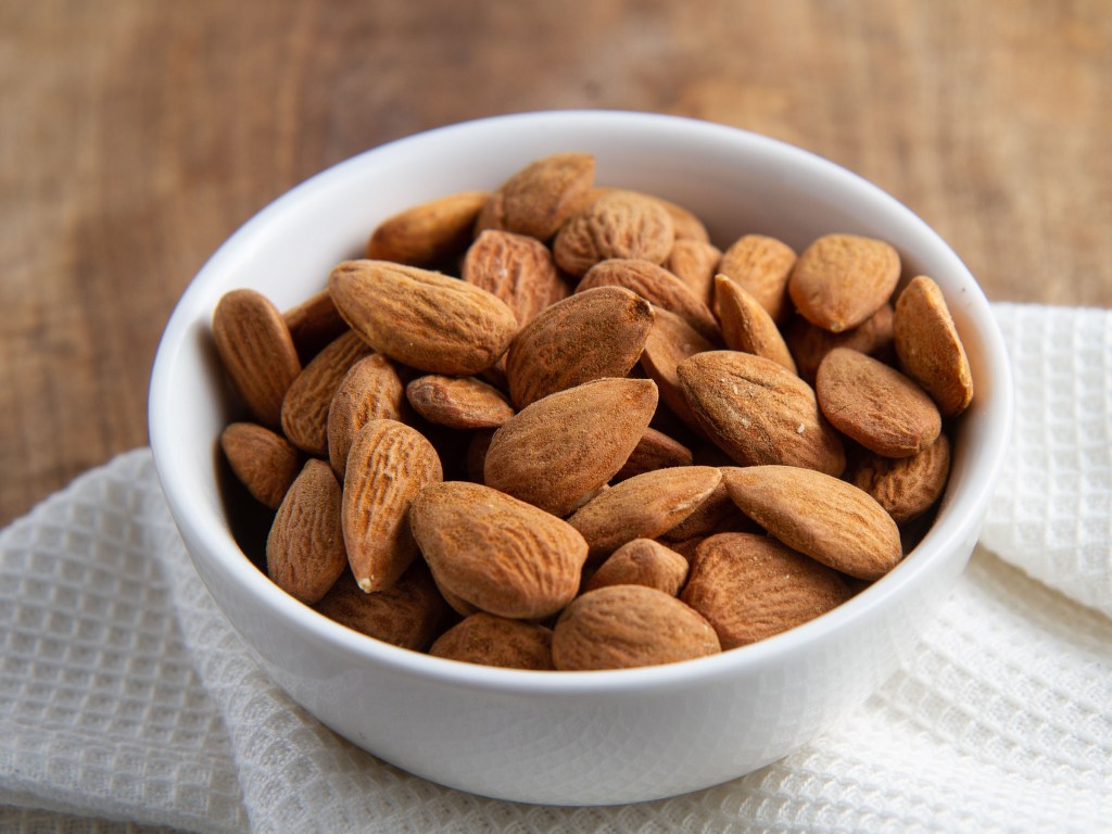 Amandes origine Espagne, biologiques (marque Pépite)