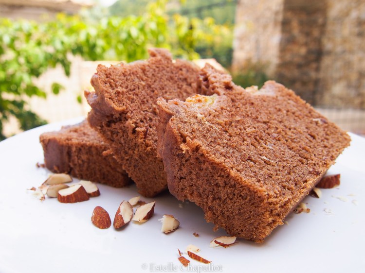 Cake châtaigne, amande, figues : cuisson vapeur, sans sucre ajouté, sans gluten et sans lactose