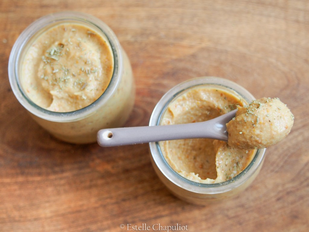 Crèmes aux fruits secs et romarin, végétales et sans sucre ajouté