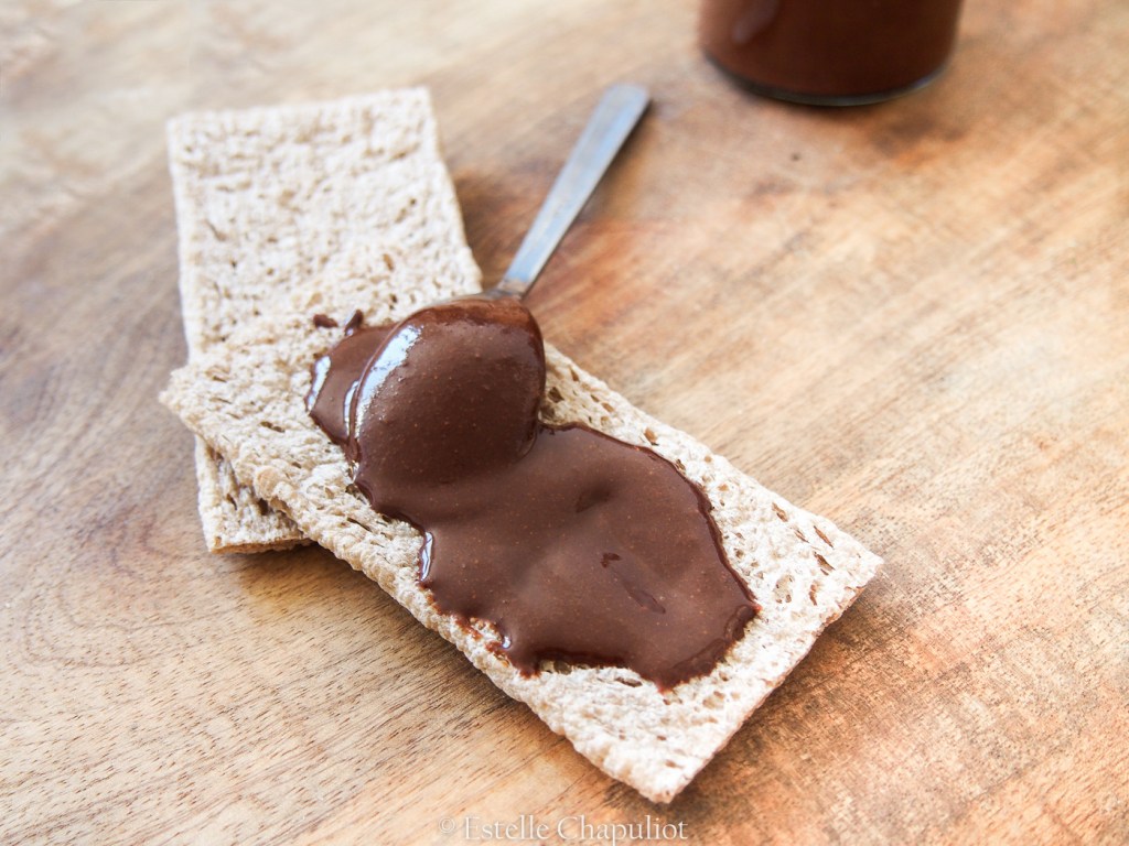 Pâte à tartiner maison noisettes - amandes - cacao cru - caroube, vegan et sans gluten
