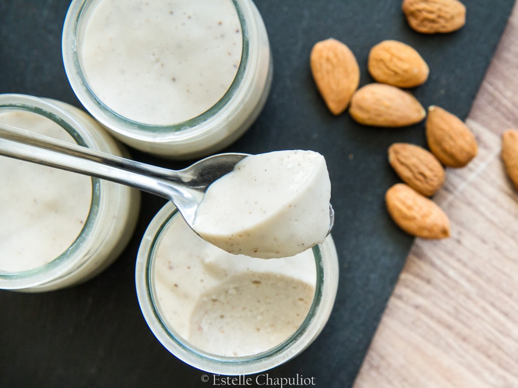 Panna cotta végétale amande-vanille