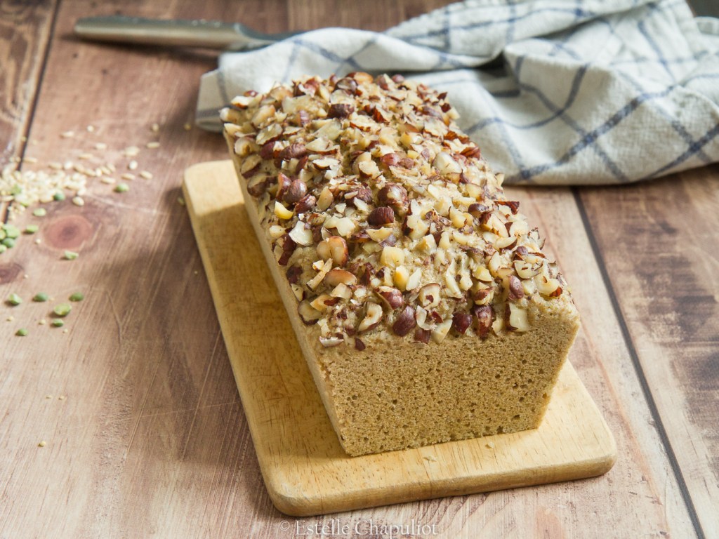 Pain aux grains de millet - riz complet - pois cassés, sans gluten, cuit vapeur