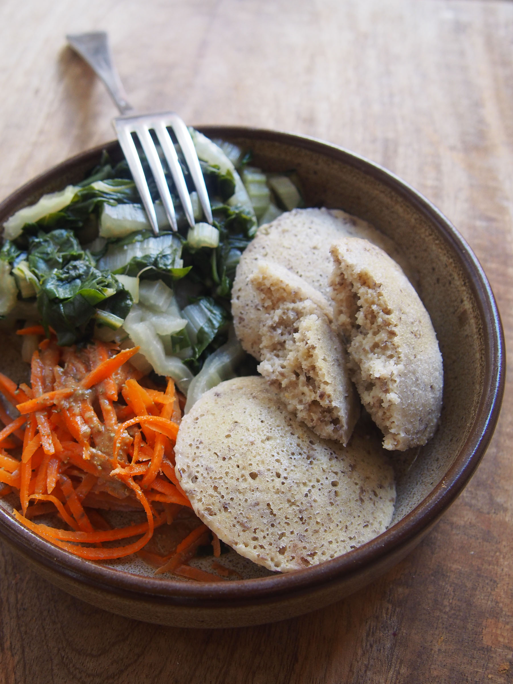 Idlis lentilles vertes et millet