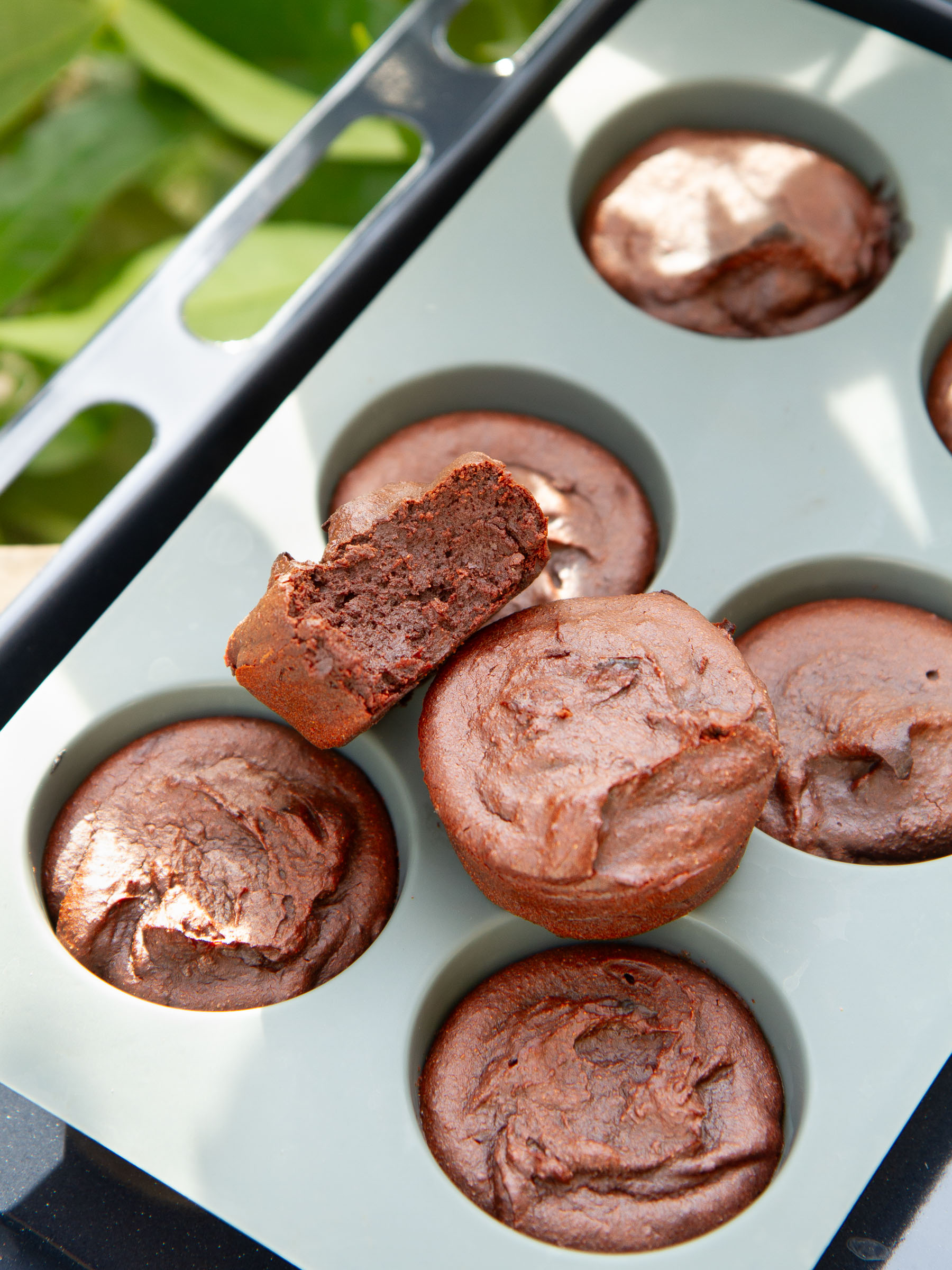 Fondants au chocolat, à la cacahuète et au potimarron (vegan et sans gluten)