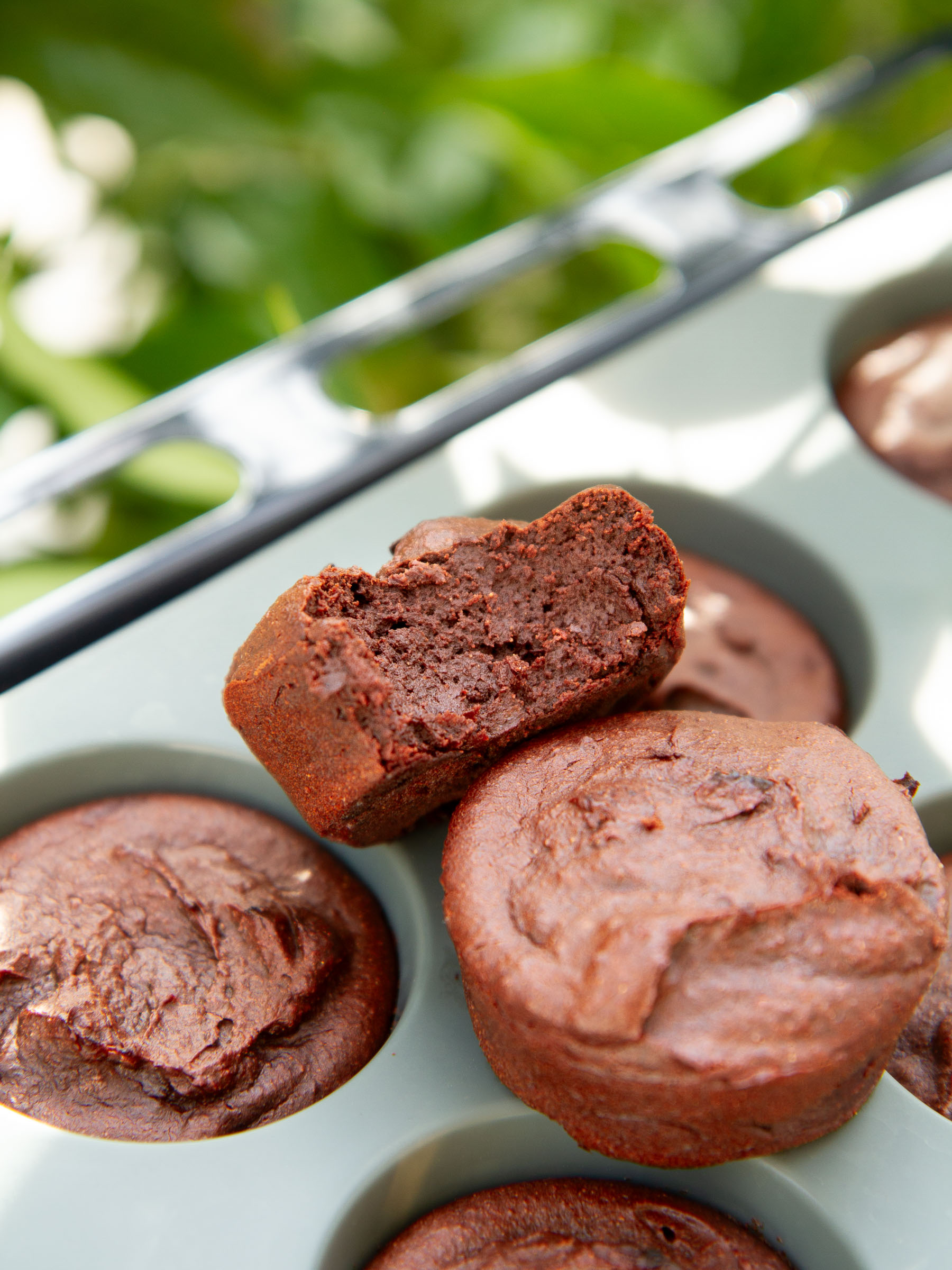 Fondants au chocolat, à la cacahuète et au potimarron (vegan et sans gluten)