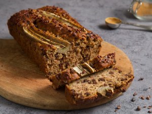 Banana bread aux pépites de chocolat (vegan et sans gluten)