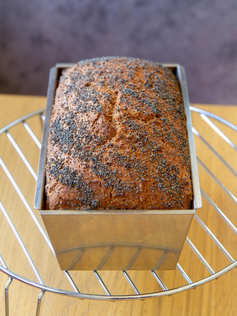 Pain sarrasin - sorgho (farines) fermenté à la levure (sans gluten)